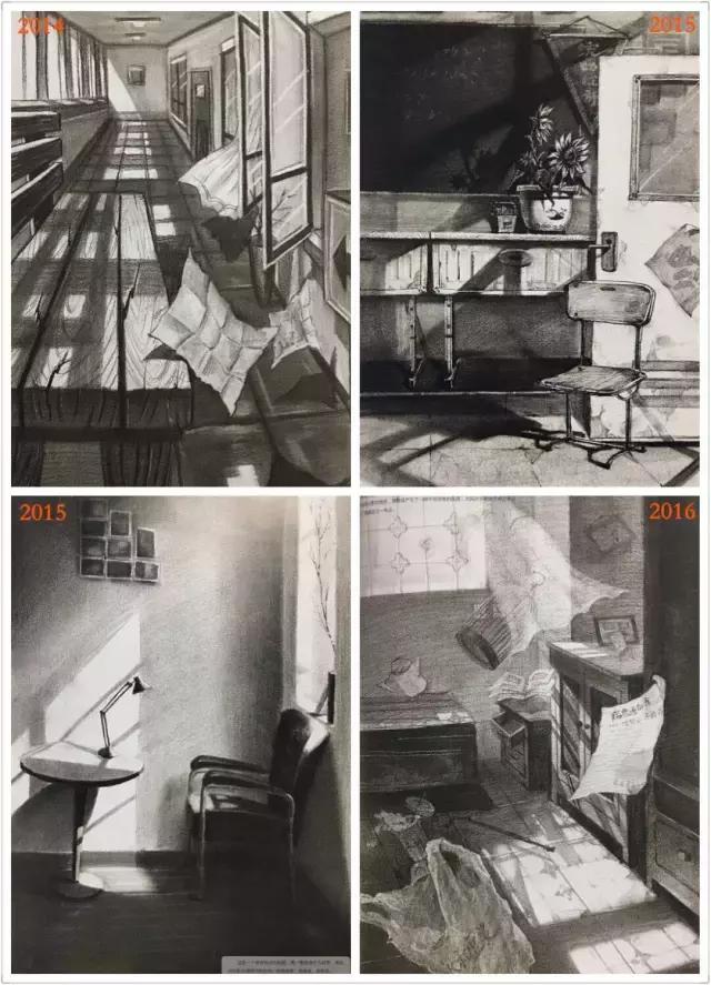 清华美院设计素描2015年高分卷,清华美院2016年校考素描