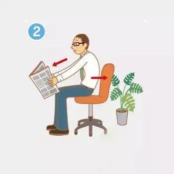 上班也要运动！12个办公室微运动图解转给需要的人