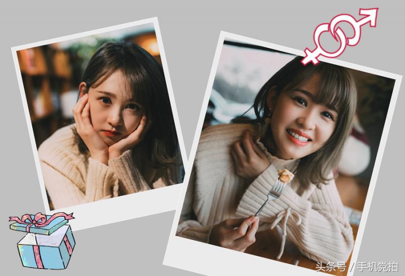 黑白写真照个人高级感教程,生活照变证件照美图