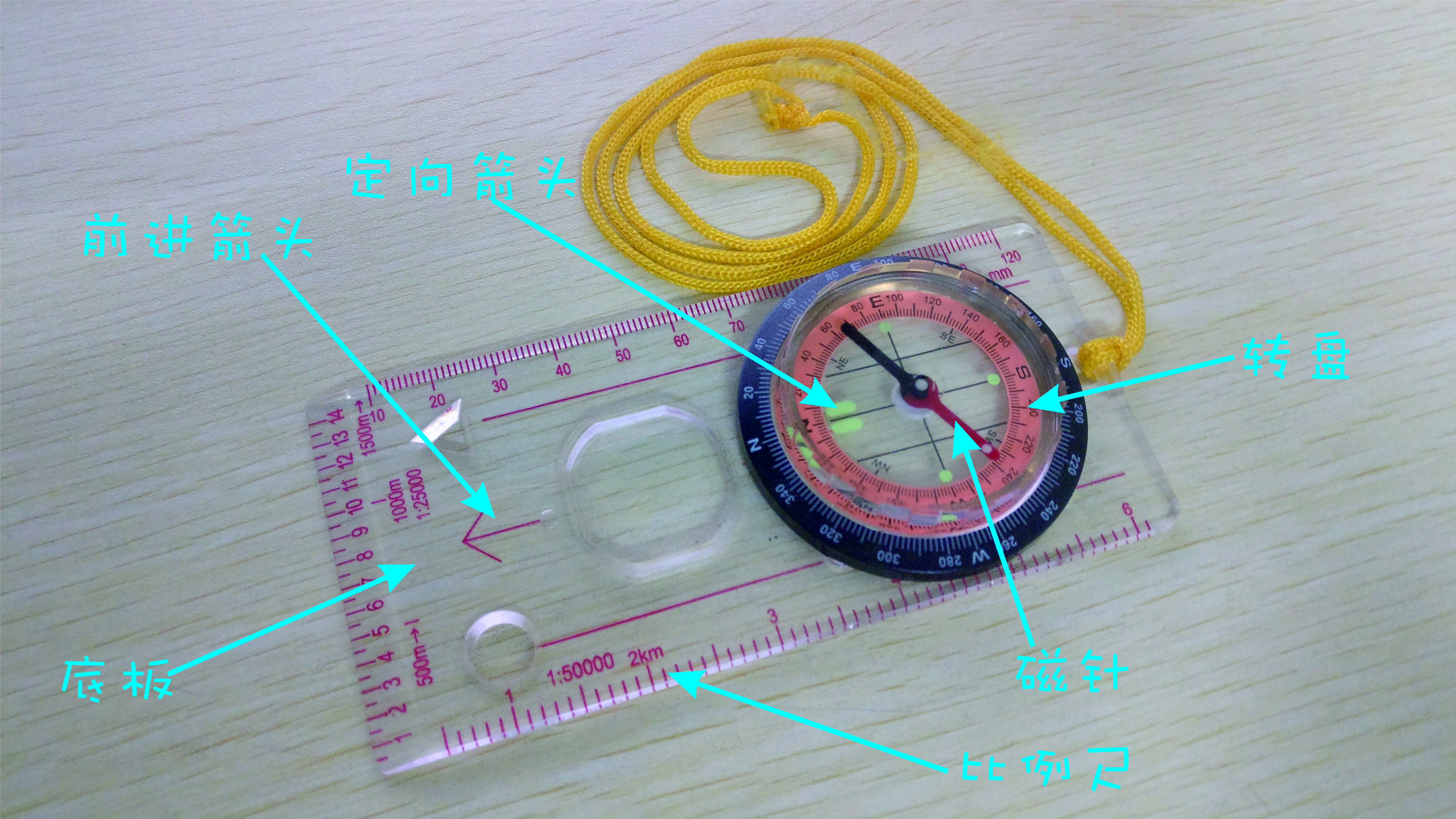 指北针指南针,总图指北针位置