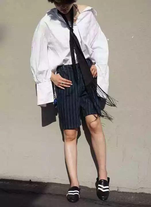 到公司上班可以穿短裤吗 (短裤怎么穿出高级范儿)