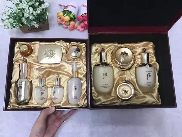 韩后whoo护肤套装直播,韩国whoo后天气丹护肤礼盒