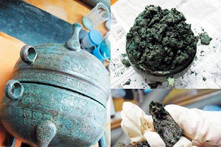 出土千年青铜文物,千年出土的青铜器