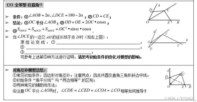 初中数学几何模型教具,初中数学几何滑梯模型