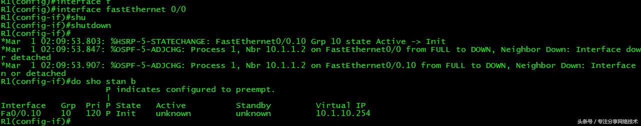 CCNA-19-HSRP+DHCP（理论+实验）