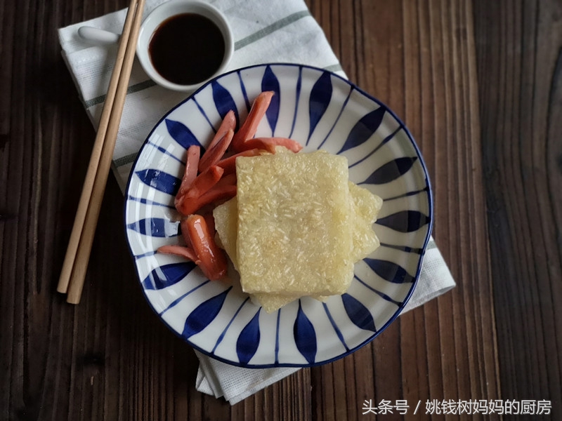 在家做糍粑,不用擀面杖怎么做糍粑好吃