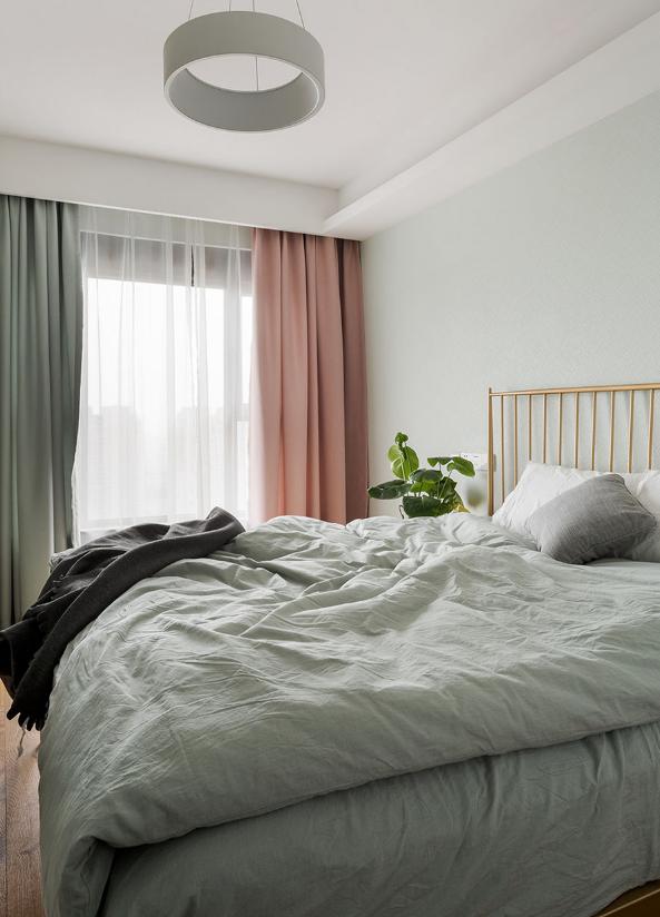 109平四室两厅二卫装修简约轻奢,109平米两室简约装修