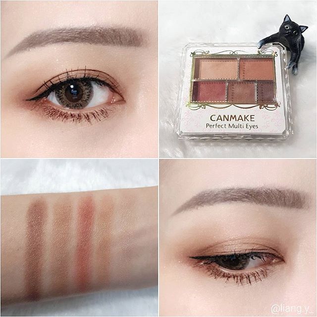 canmake眼影最新款,canmake眼影推荐色号