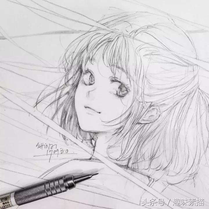 好看的漫画人物速写,速写漫画人物100个