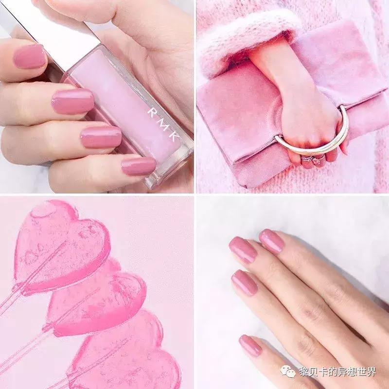 夏天指甲油2022年新款显白图片,显手白的十种指甲油推荐