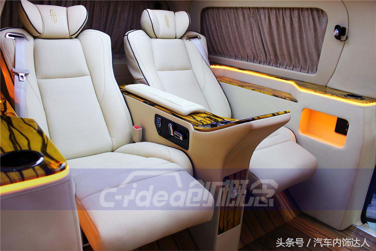 林肯领航员不加长第三排内饰,非凡领袖风范