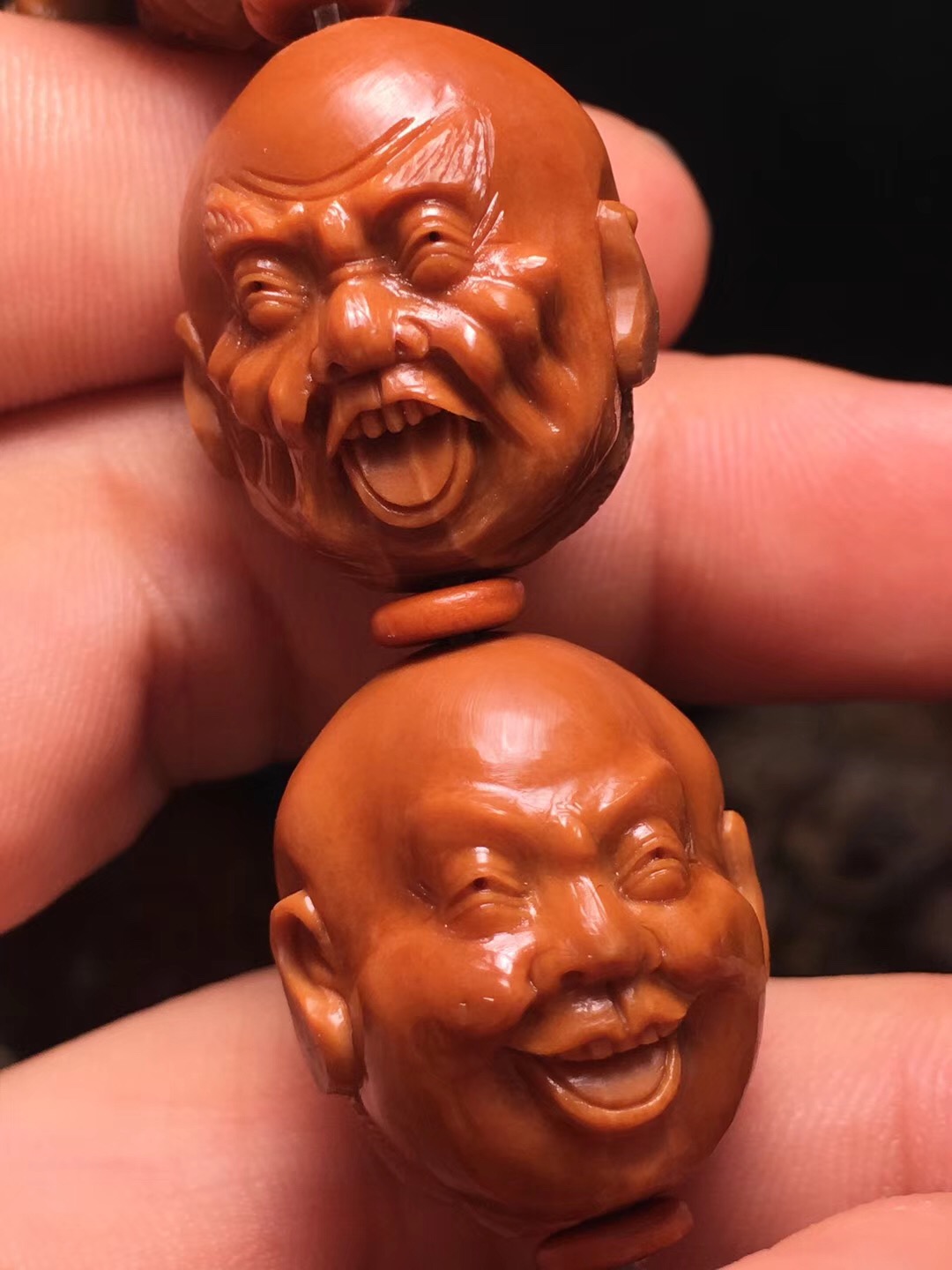 橄榄核雕为什么裂,橄榄核雕稍微有一点裂