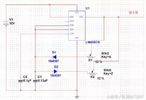 定时器产生方波的流程图,利用定时器产生100ms方波