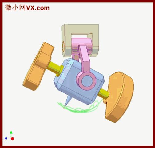 机械识图基础动图,50个经典机械动图