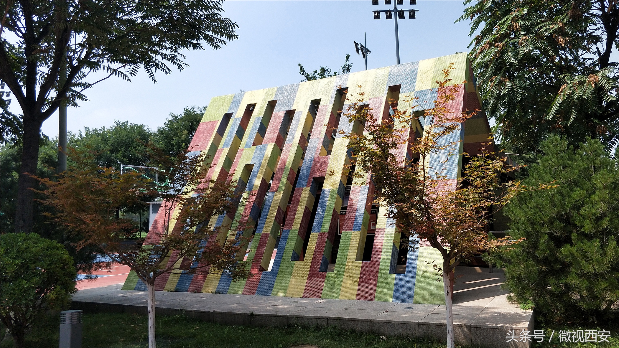 西安城市运动公园篮球场开放时间,西安南郊可以打篮球的公园