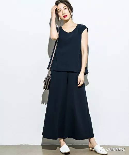 日系夏季穿搭三件套,简单穿搭夏天气质套装推荐