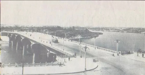 以前的南宁邕江大桥,南宁市邕江大桥以前的样子