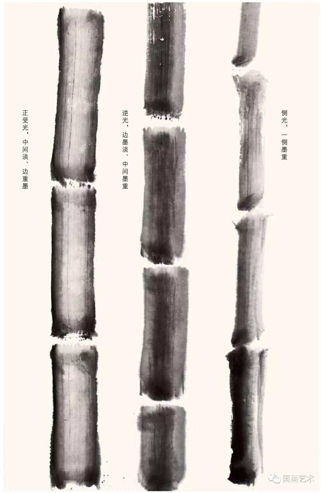 名家画竹子的技法,名家画竹子的简单画法