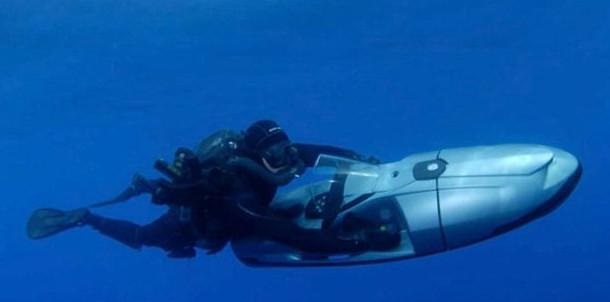 水下的幸福,潜水员潜水时的快乐