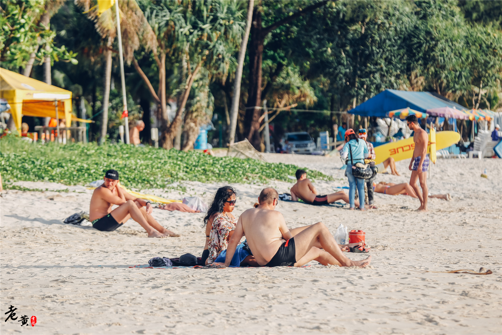 普吉岛芭东海滩是最好的吗,普吉芭东海滩全景图