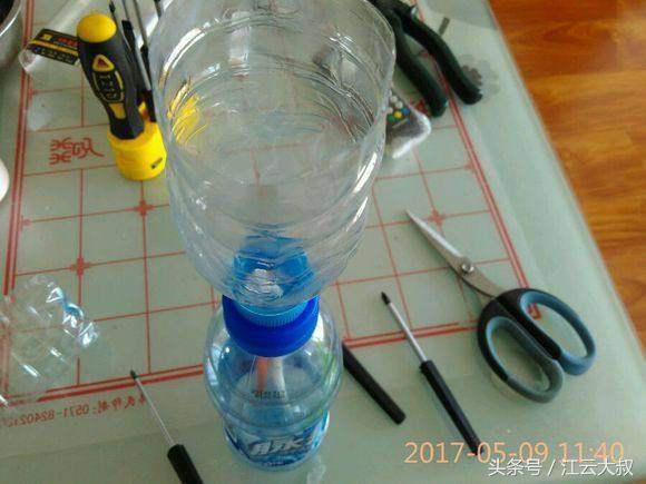 自动盆栽花卉浇水器,自制懒人盆栽浇水神器