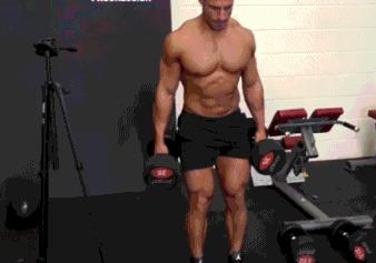 哑铃经典8个动作初学者,哑铃初学者最简单的动作