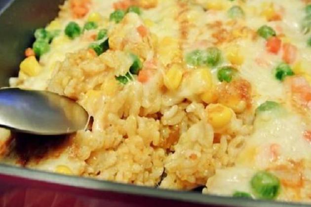 西餐芝士海鲜焗饭,芝士焗饭的最佳做法