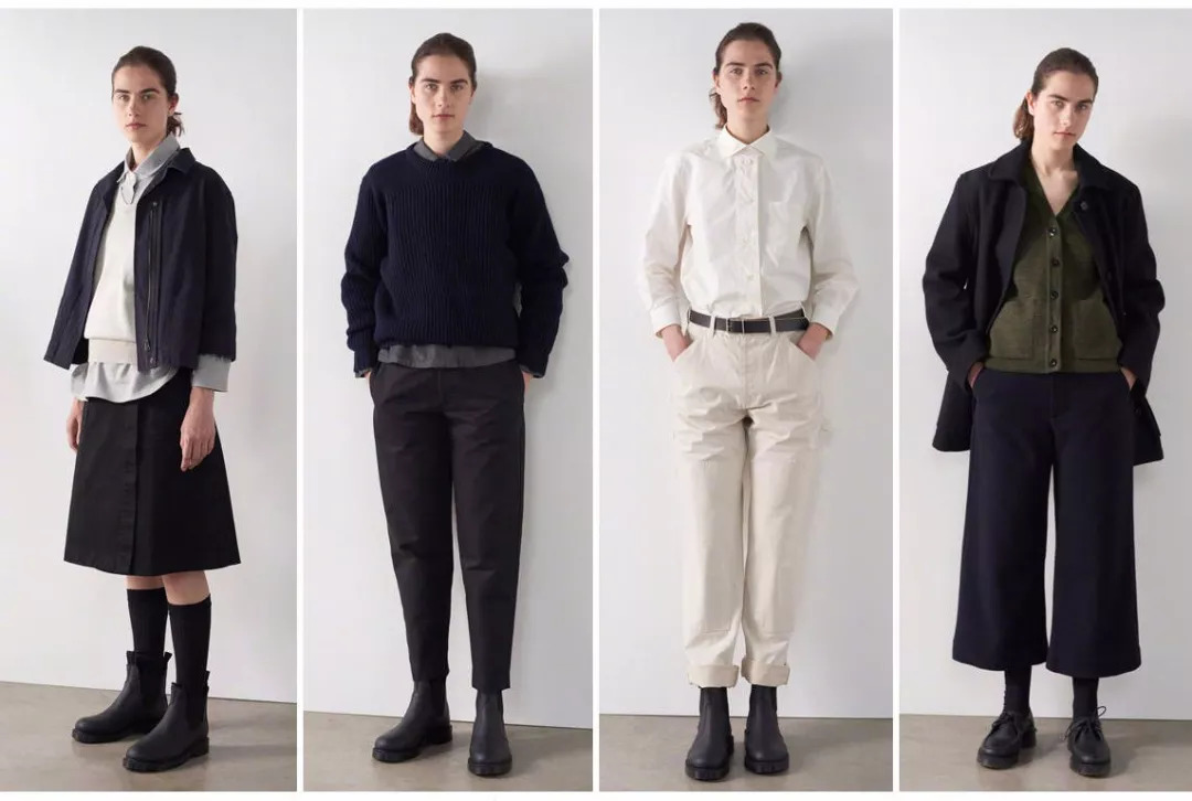 复古秋冬穿搭干练,秋冬美式复古穿搭微胖