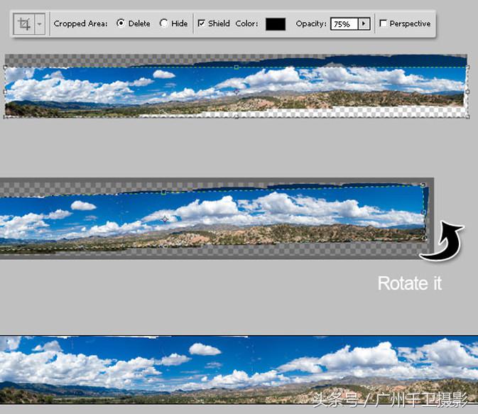 ps制作全景照片教程,ps如何制作720度全景图片