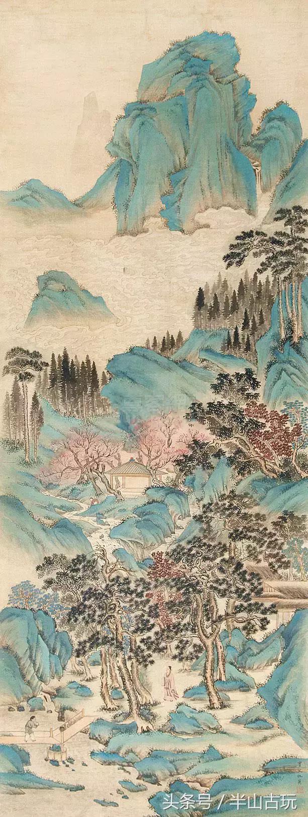 仇英作品全集100幅高清原图,仇英最全作品高清欣赏值得收藏