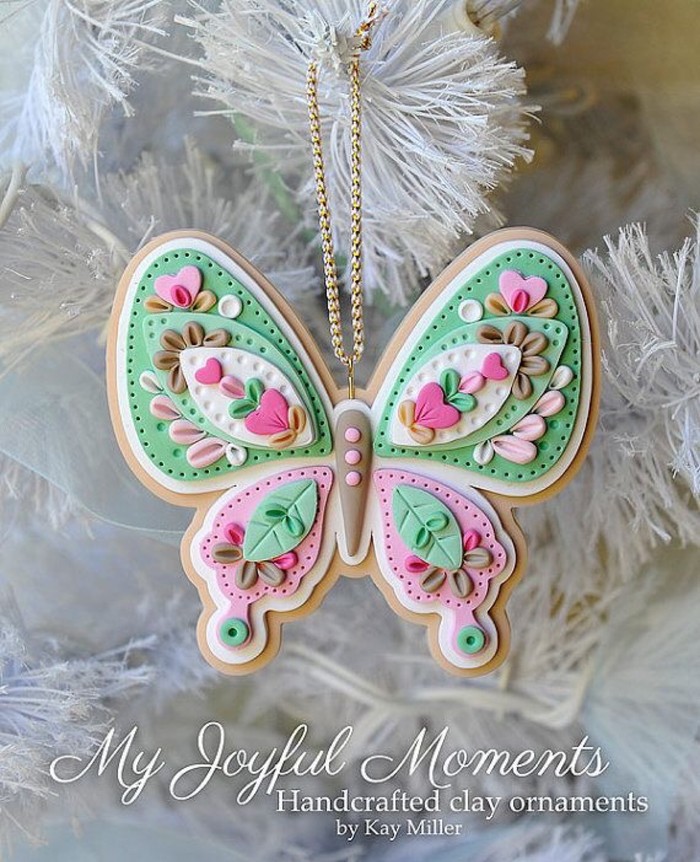 手工diy小挂件古风,软陶手工作品简单又好看