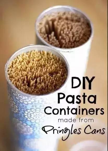 薯片筒千万别扔妙用还真不少,吃完的薯片筒先别扔