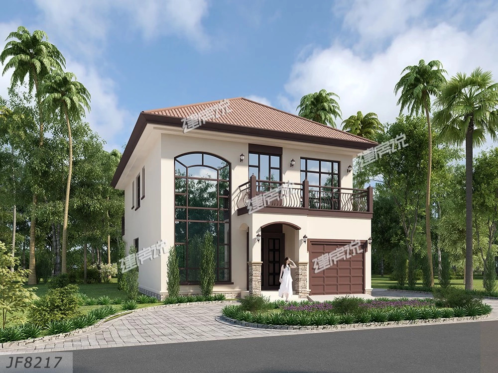 20万最新款二层别墅效果图,2020款二层别墅20万