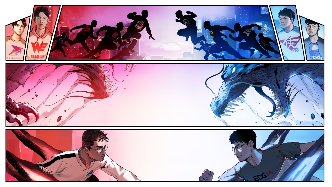 倒计时三天：KPL漫画演绎全新秋季赛，东西对决再战巅峰！