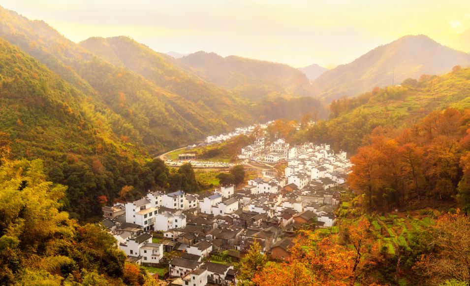 秋天最美婺源,秋季的婺源据说很美