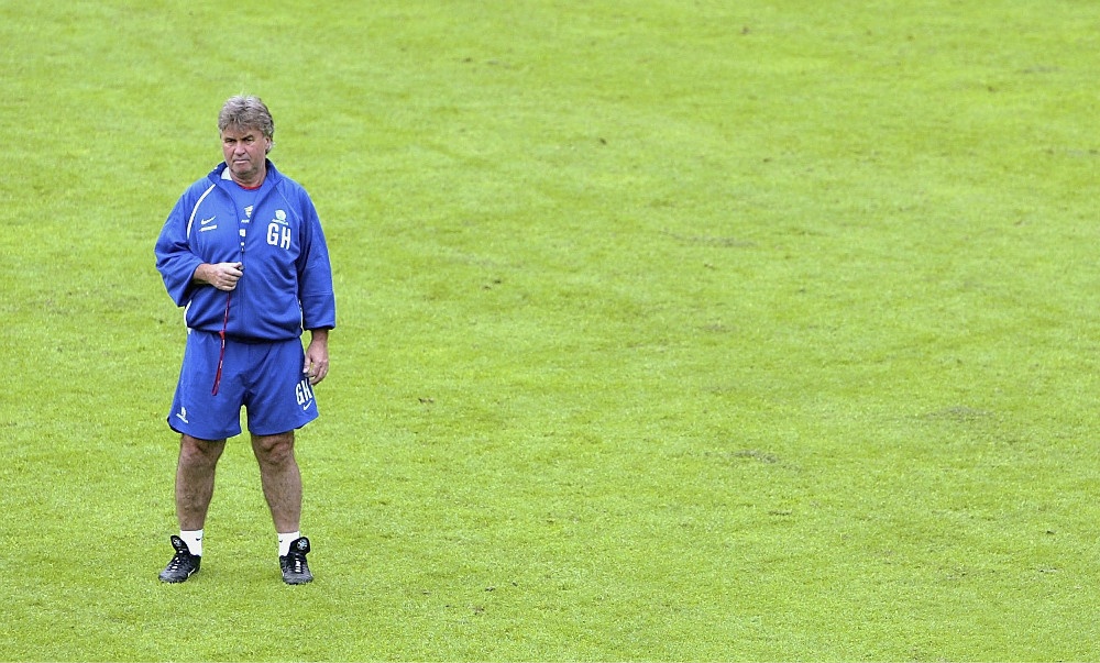 希丁克遇到里皮,希丁克韩国国足