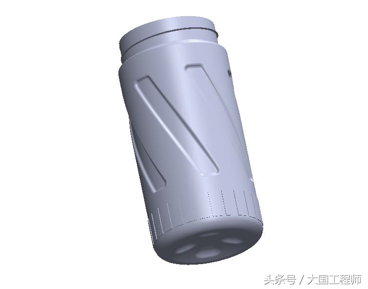 solidworks如何建立辊压痕迹,solidworks用抽壳方式画瓶子