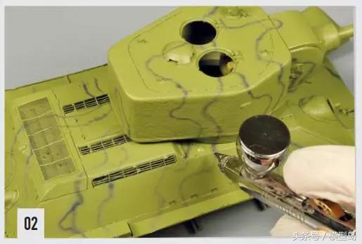 亚当的模型指导书②迷彩的喷涂与手涂｜原创翻译