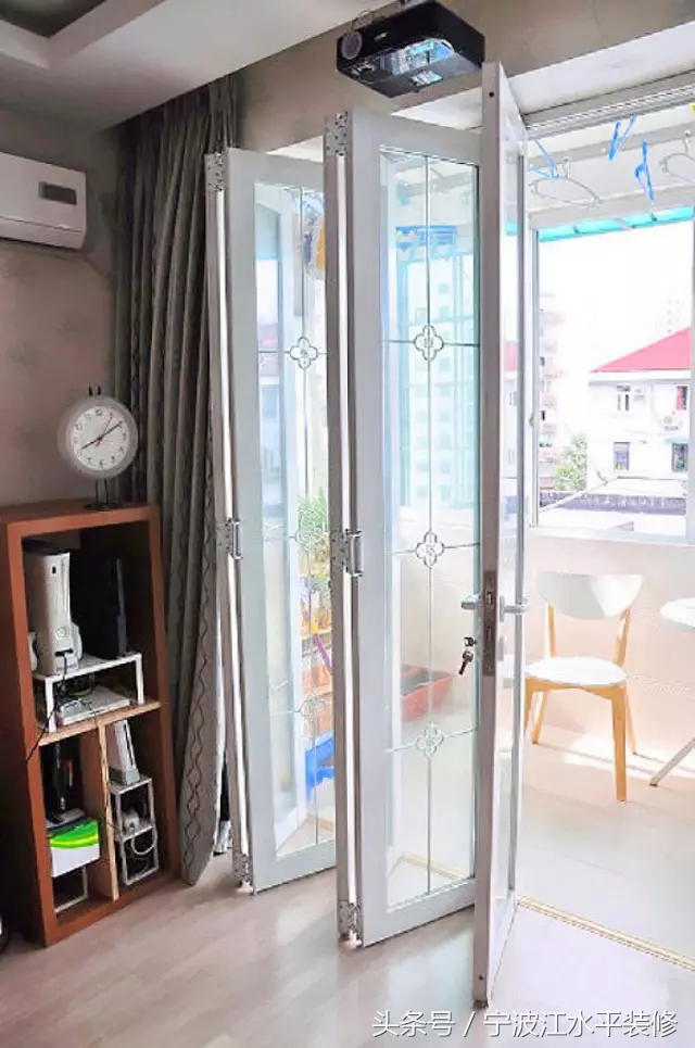 高档家用折叠门美观,折叠门适合弧形空间吗