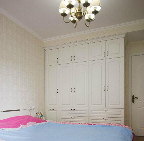 小三房全屋定制效果图,85平小三室装修柜子