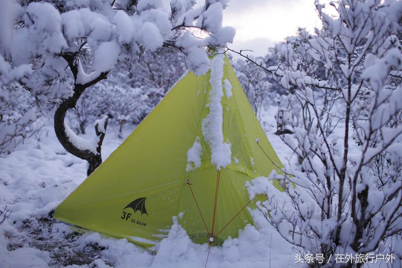 将轻量化进行到底——20L背包的千八雪地露营