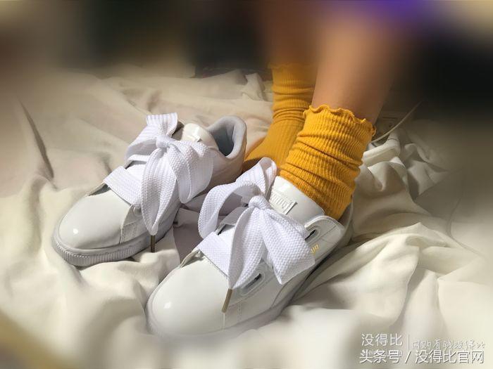 puma彪马白色板鞋,白色pu鞋子发黄怎么办