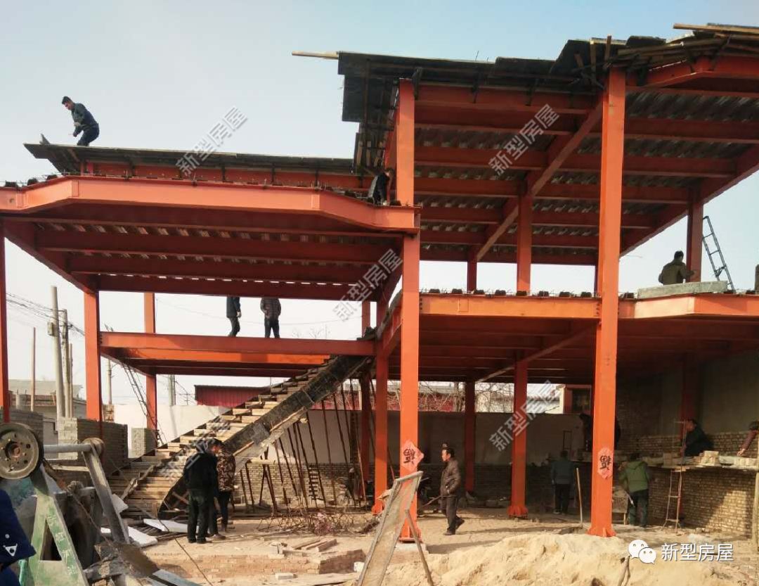 农村自建房红砖建筑,带孔红砖建房优缺点