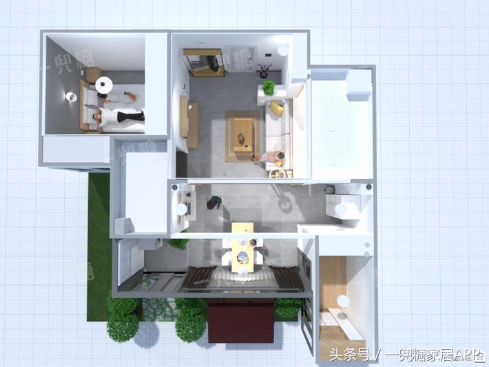 年轻人,谁不是一边感叹房子小,一边在小房子里拼命折腾?