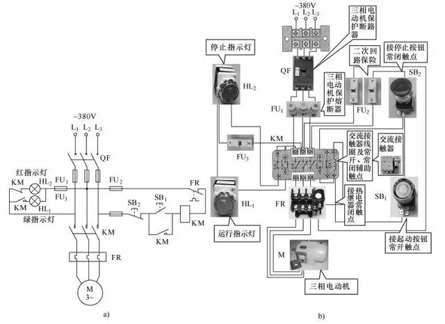 电工100多种接线实用图,电工接线电路图大全讲解