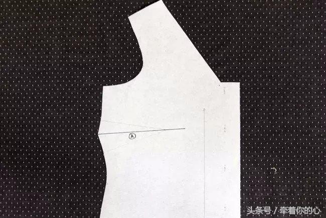 胸围大肩宽小如何制版,3尺6胸围裁剪教程