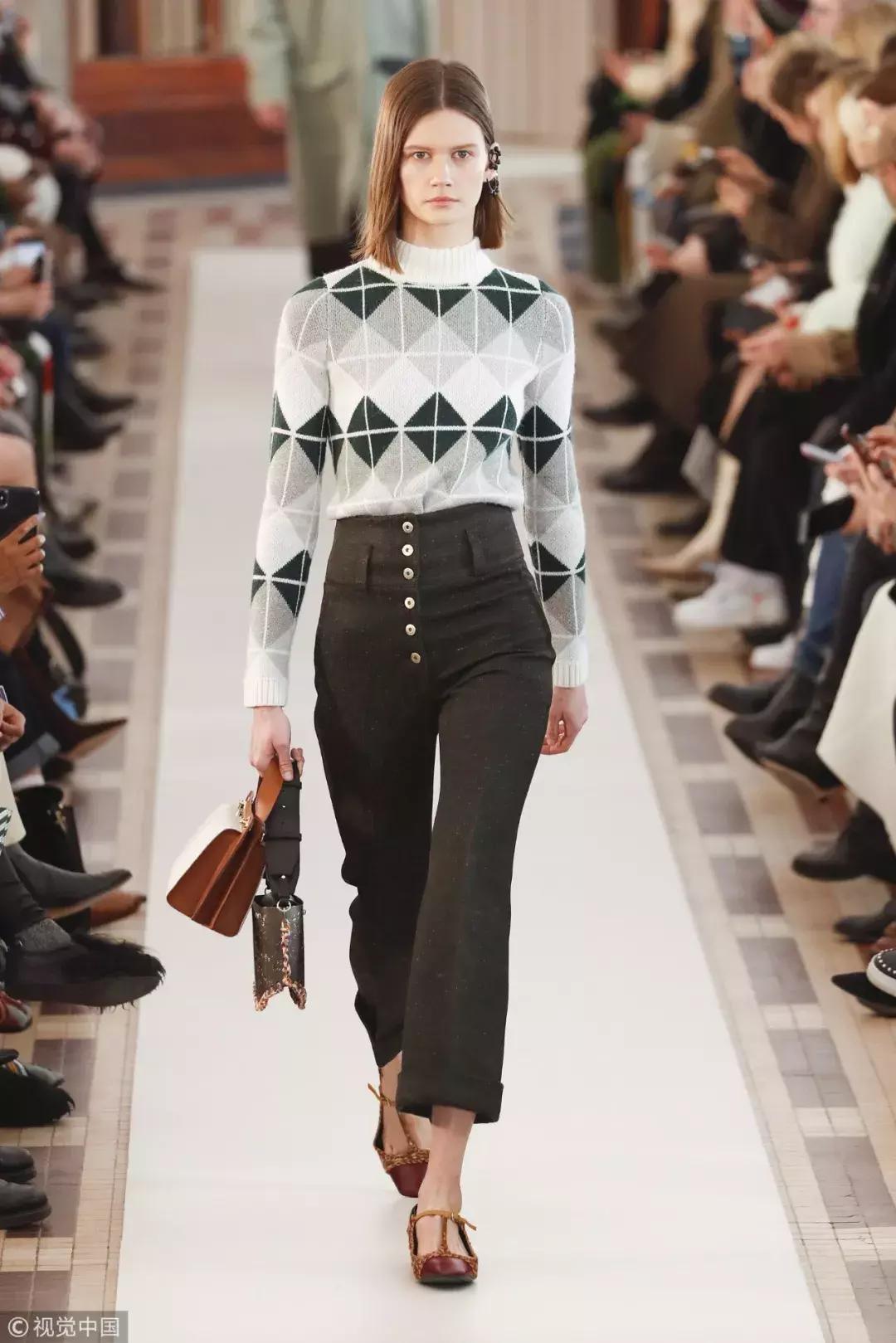 菱格红毛衣,毛衣菱格纹花样图解