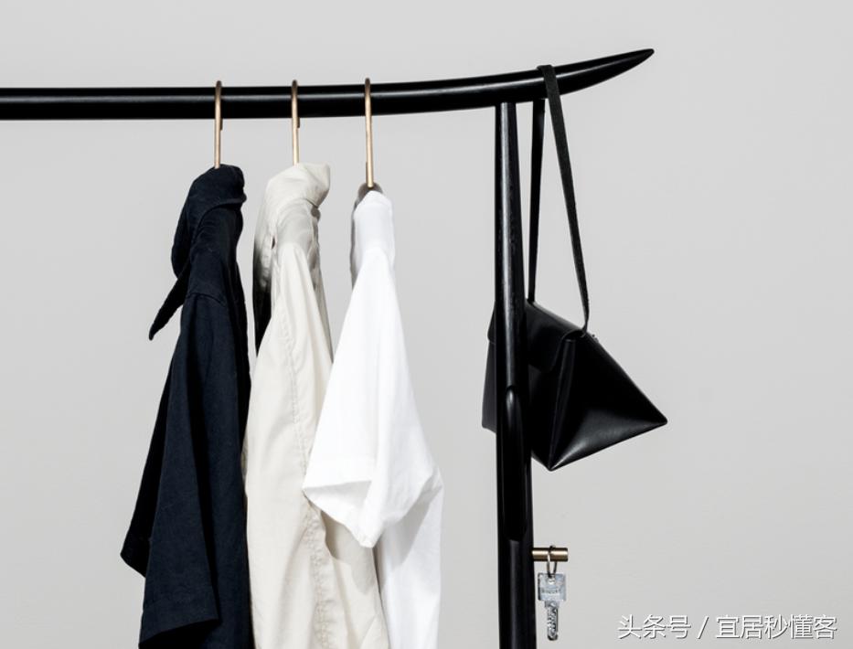 可移动衣帽架落地卧室网红款1.2米,衣帽架小户型设计