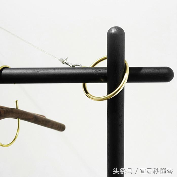 可移动衣帽架落地卧室网红款1.2米,衣帽架小户型设计