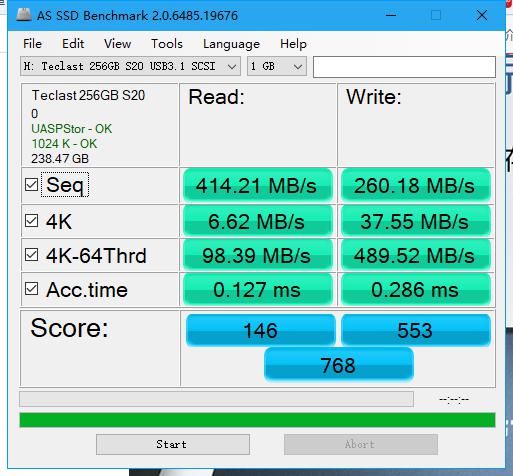 台电120g固态硬盘s500测评,台电m2固态读写速度